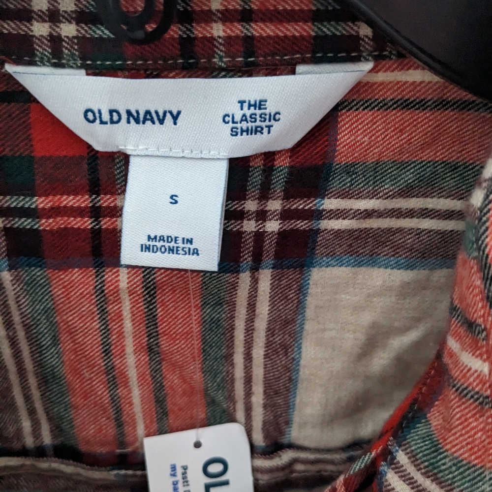 NWT Old Navy Flannel - Picture 2 of 2